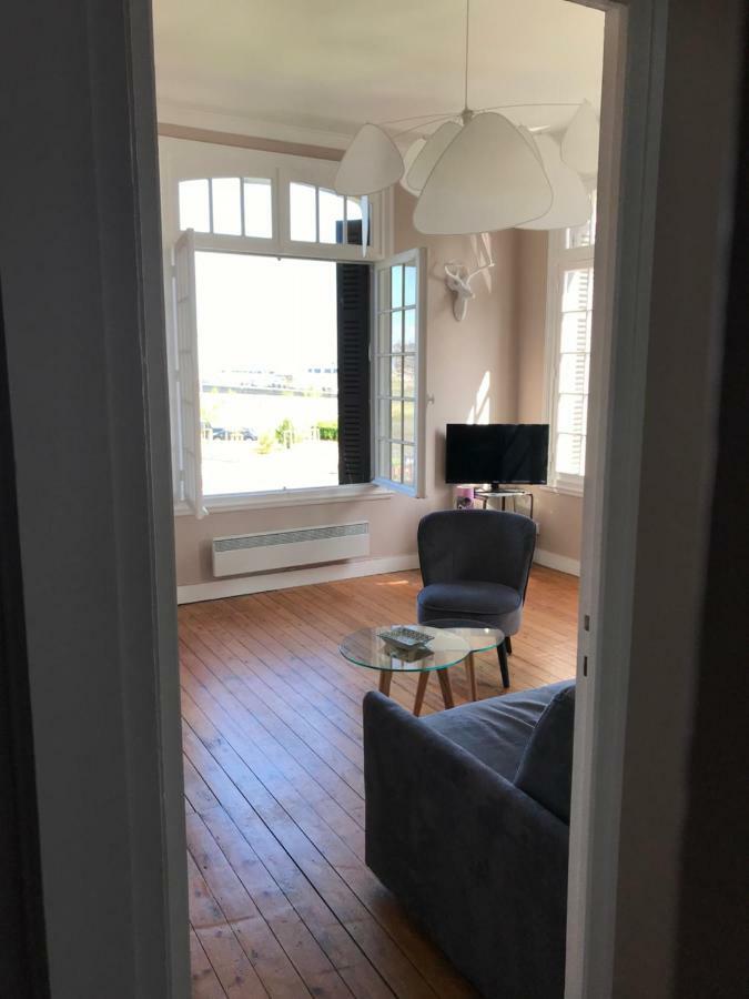 " La Vue " - Studio En Bord De Mer Apartment Довил Екстериор снимка